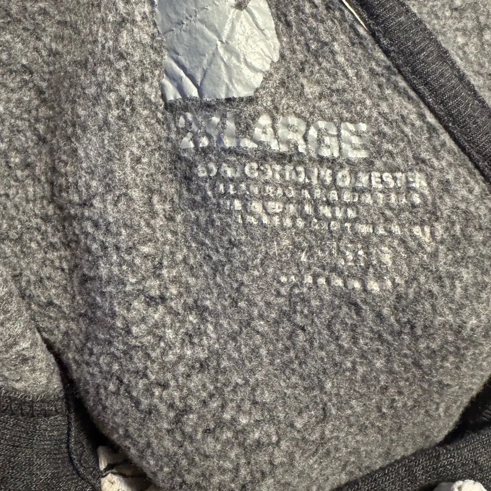 Gray Zip-Up Hoodie with Love Michigan Graphic - Picture 9 of 9